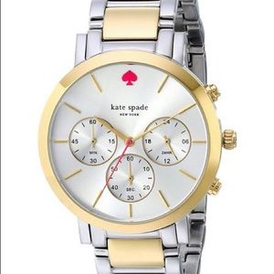 Kate Spade Gramercy Grand Two Tone Bracelet Watch